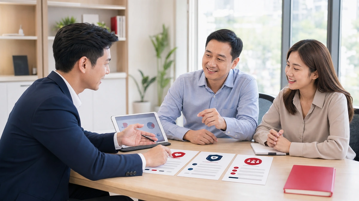 ที่ปรึกษาประกันกลุ่มแนะนำแผนให้เจ้าของกิจการและ HR